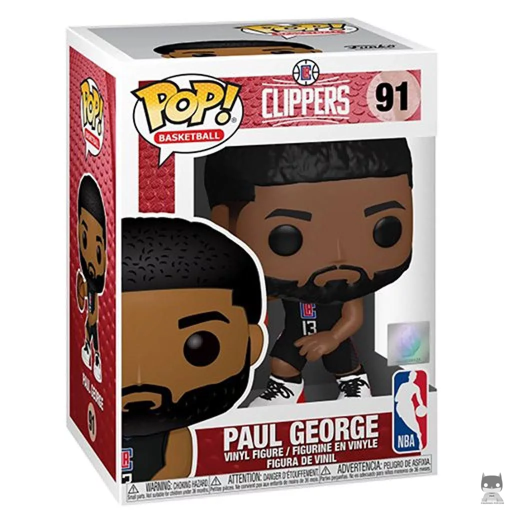 Figura Funko Pop! Paul George en su caja