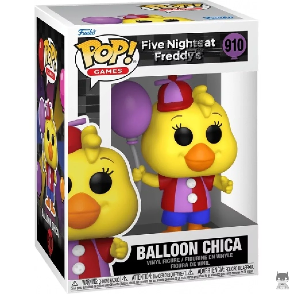 Figura Funko Pop! Balloon Chica en su caja