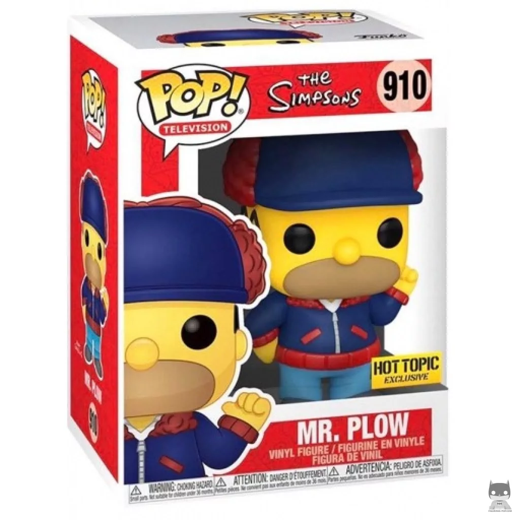 Figura Funko Pop! Míster Quitanieves en su caja