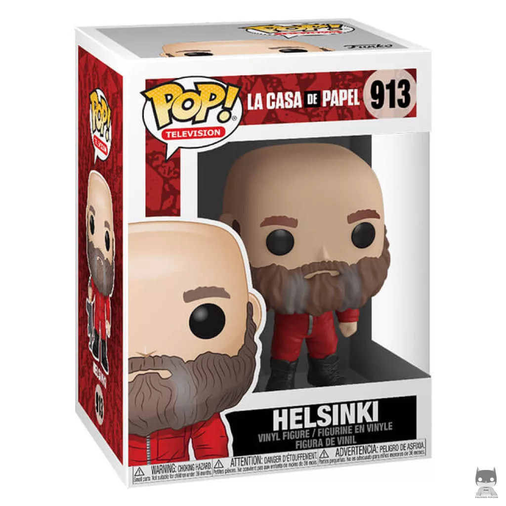 Figura Funko Pop! Helsinki en su caja