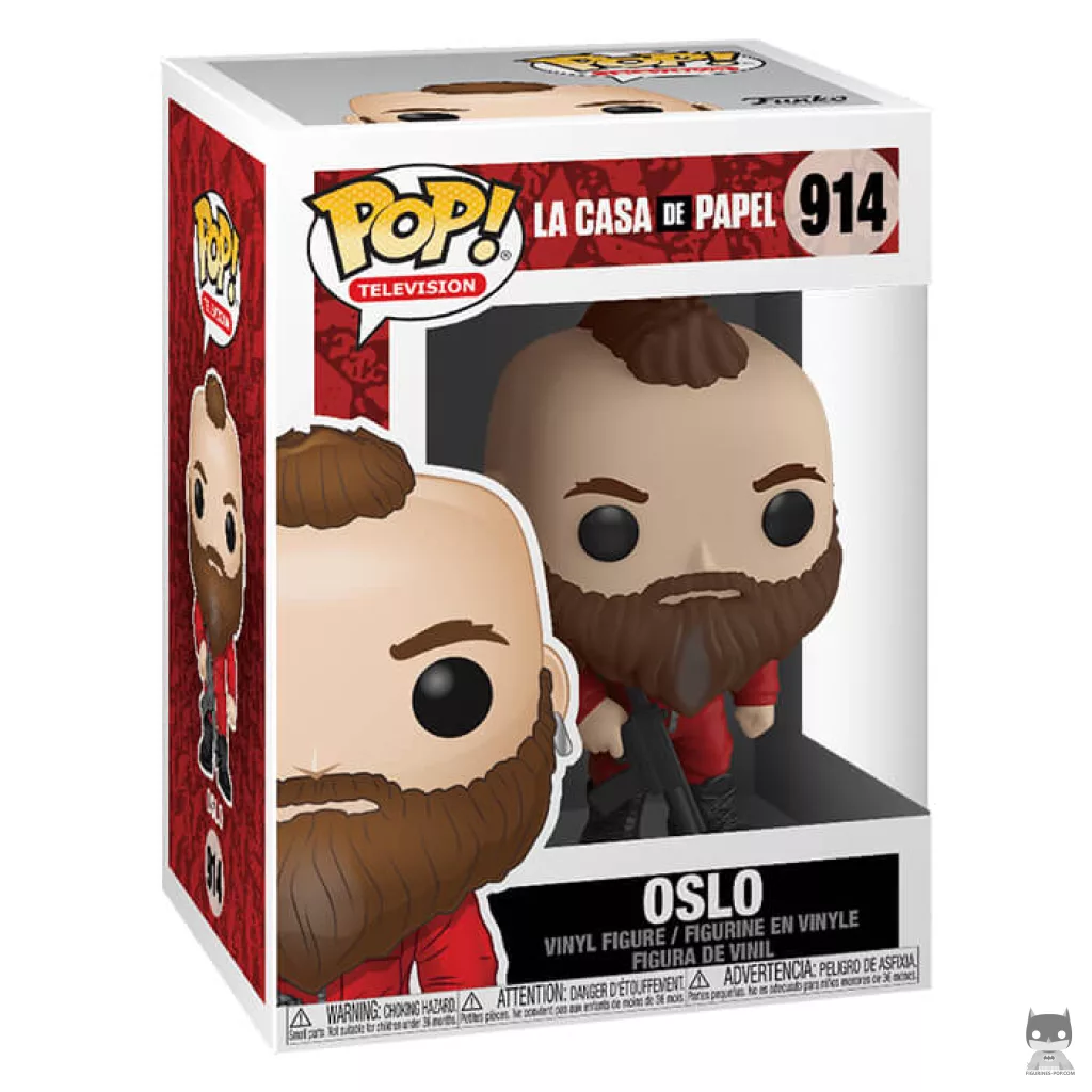 Figura Funko Pop! Oslo en su caja