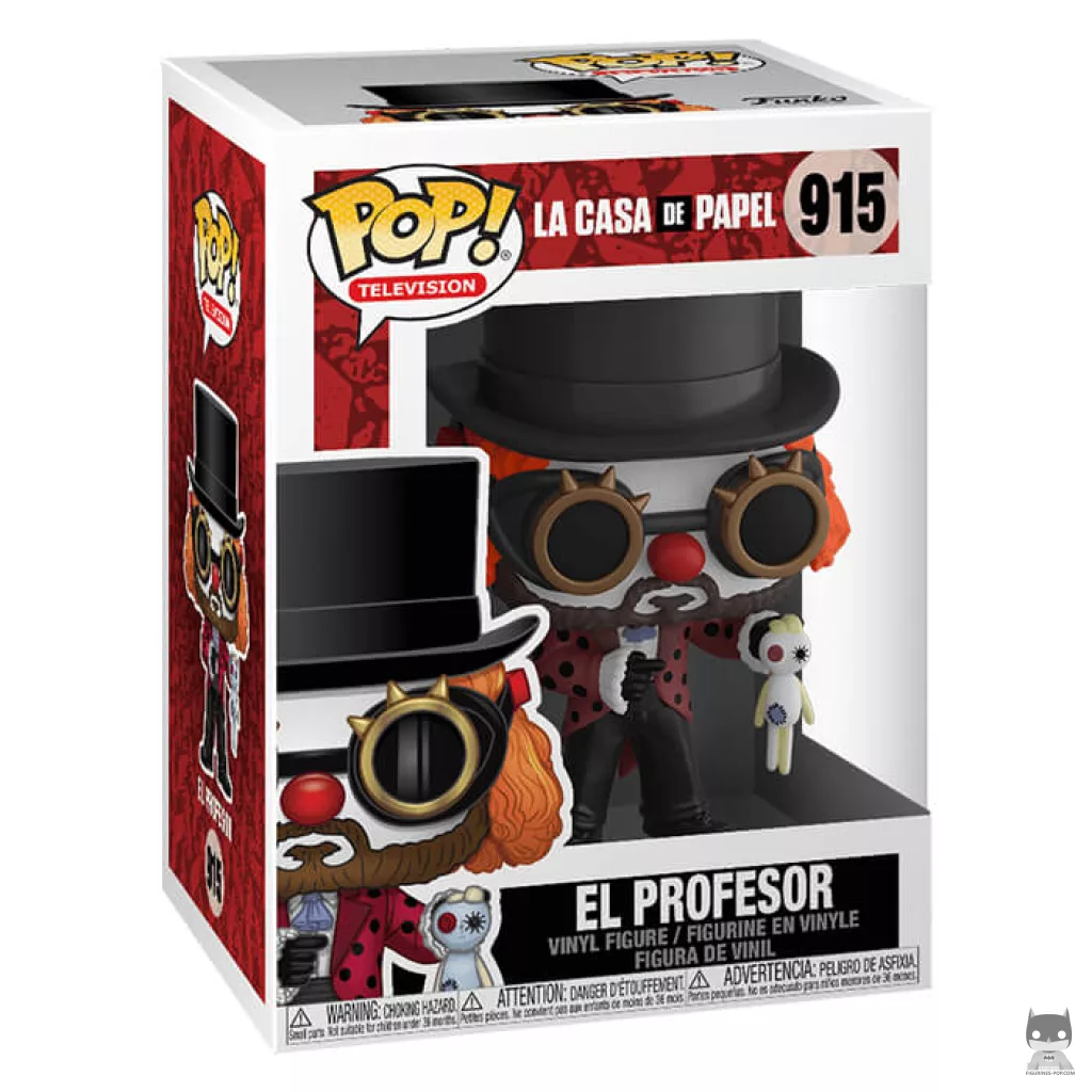 Figura Funko Pop! El Profesor en su caja