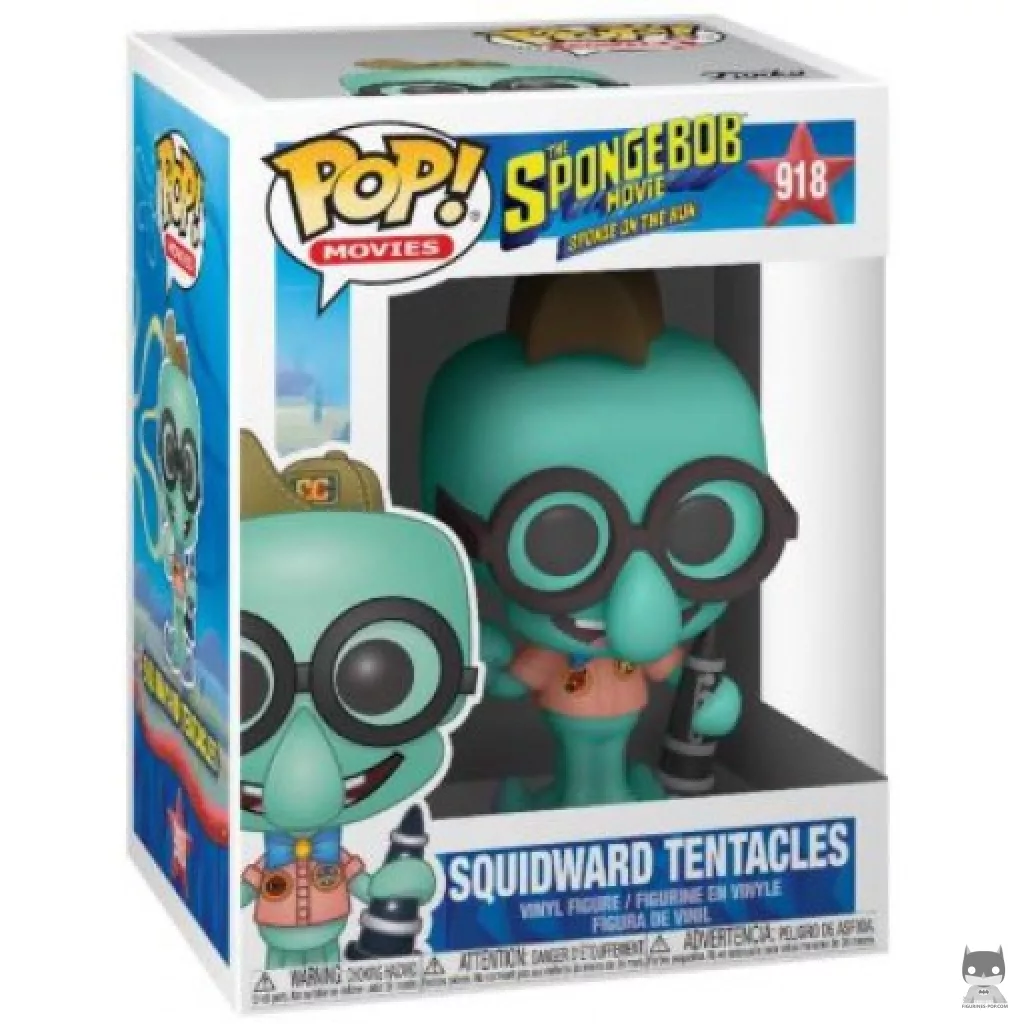 Figura Funko Pop! Calamardo Tentáculos en su caja