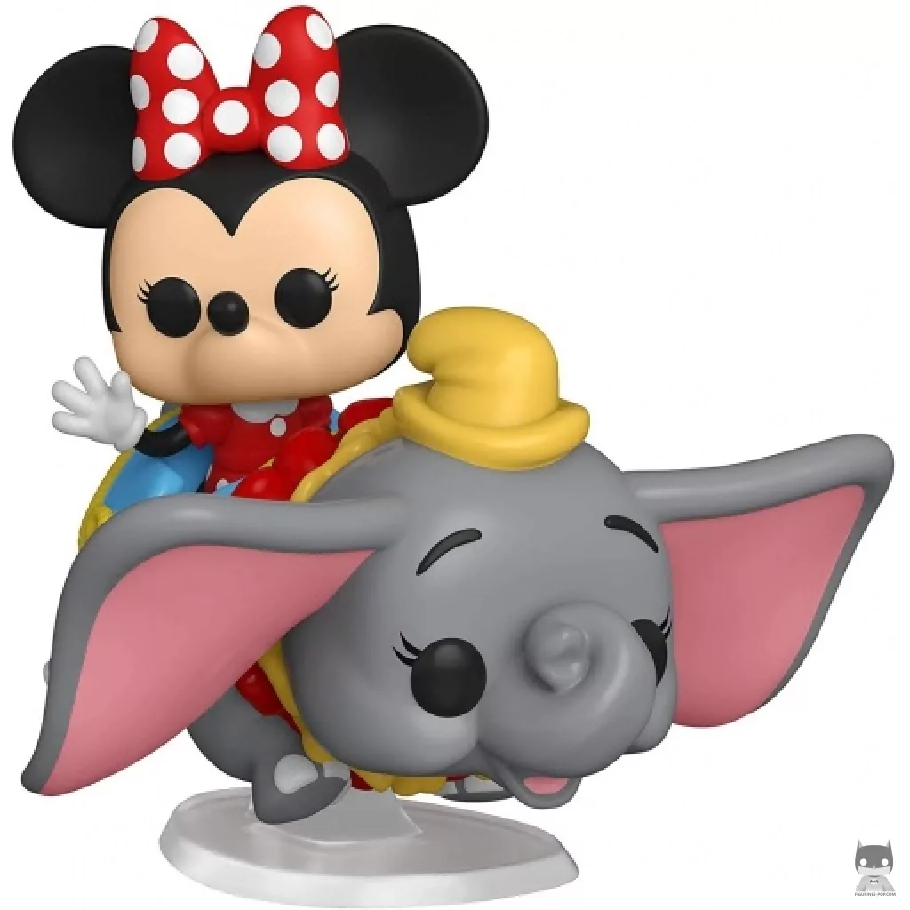 Figura Funko Pop! Atracción Dumbo the Flying Elephant & Minnie Mouse (65.º aniversario de Disneyland Resort)