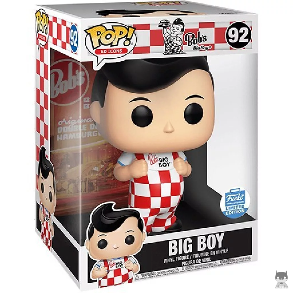Figura Funko Pop! Big Boy (Supersized) en su caja