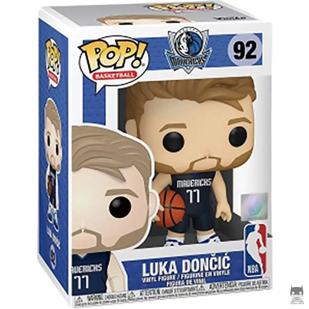 Figura Funko Pop! Luka Doncic en su caja