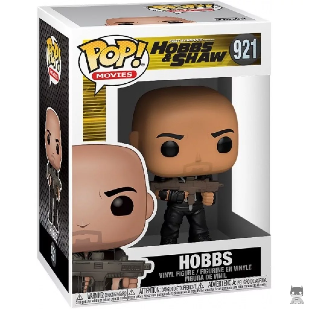 Figura Funko Pop! Hobbs en su caja