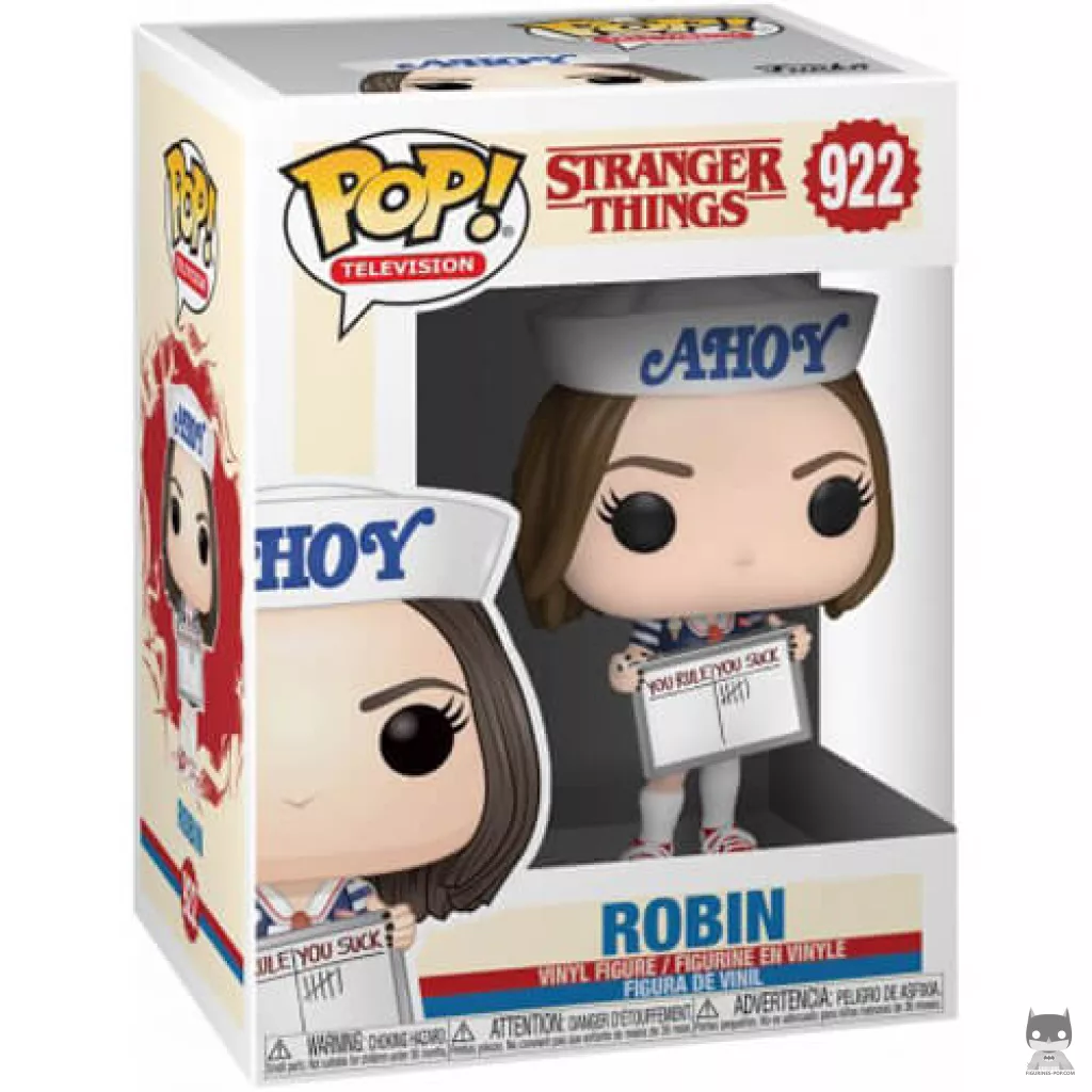 Figura Funko Pop! Robin en su caja