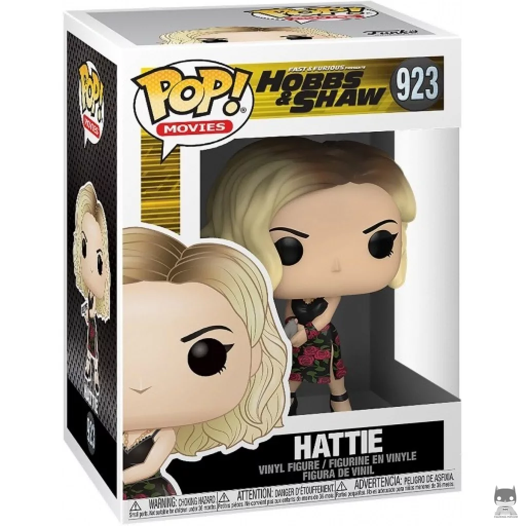 Figura Funko Pop! Hattie en su caja