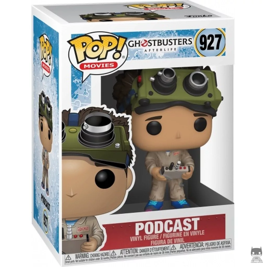 Figura Funko Pop! Podcast en su caja