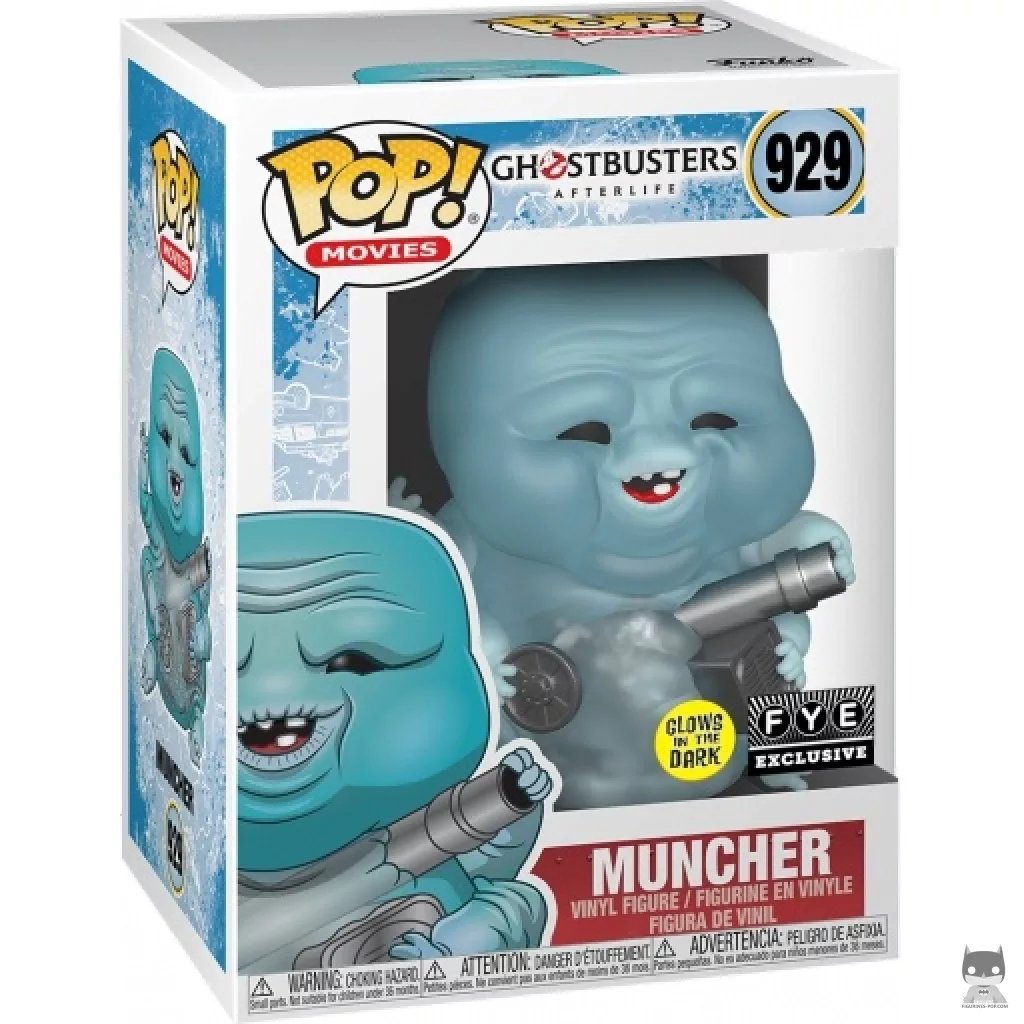 Figura Funko Pop! Muncher (Brilla en la oscuridad) en su caja