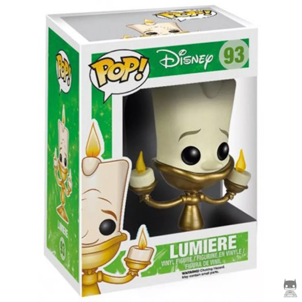 Figura Funko Pop! Lumière en su caja