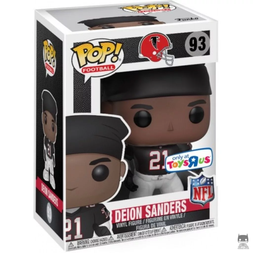 Figura Funko Pop! Deion Sanders en su caja