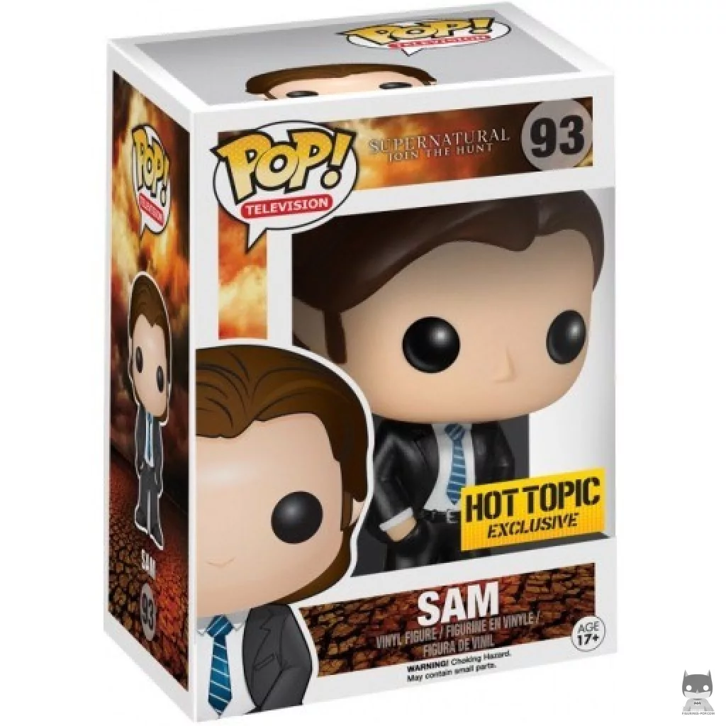 Figura Funko Pop! Sam Winchester de incógnito en su caja