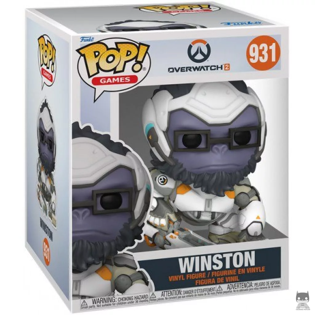 Figura Funko Pop! Winston (Supersized) en su caja