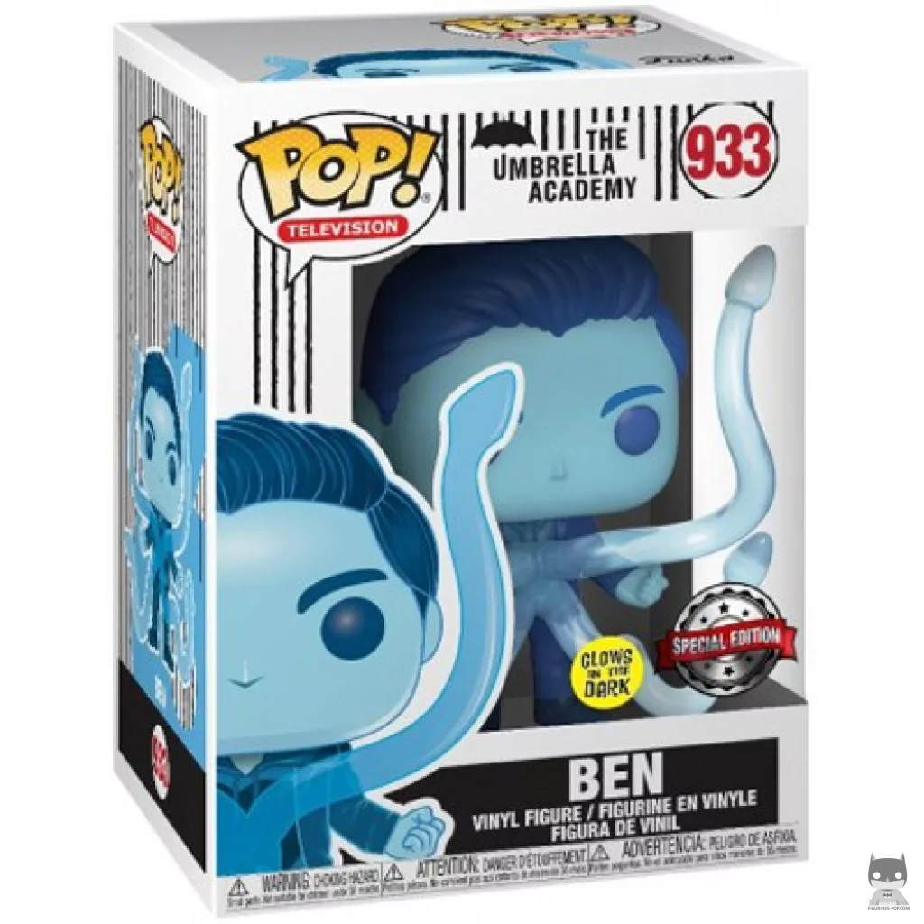 Figura Funko Pop! Ben (Brilla en la oscuridad) en su caja