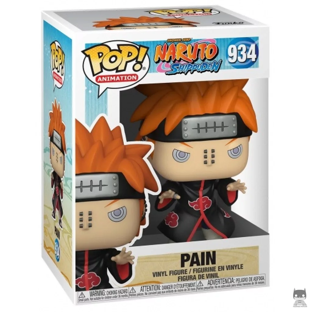 Figura Funko Pop! Pain Rikudô en su caja