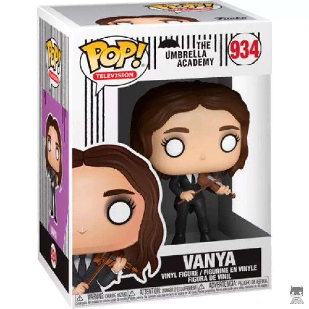 Figura Funko Pop! Vanya (Chase) en su caja