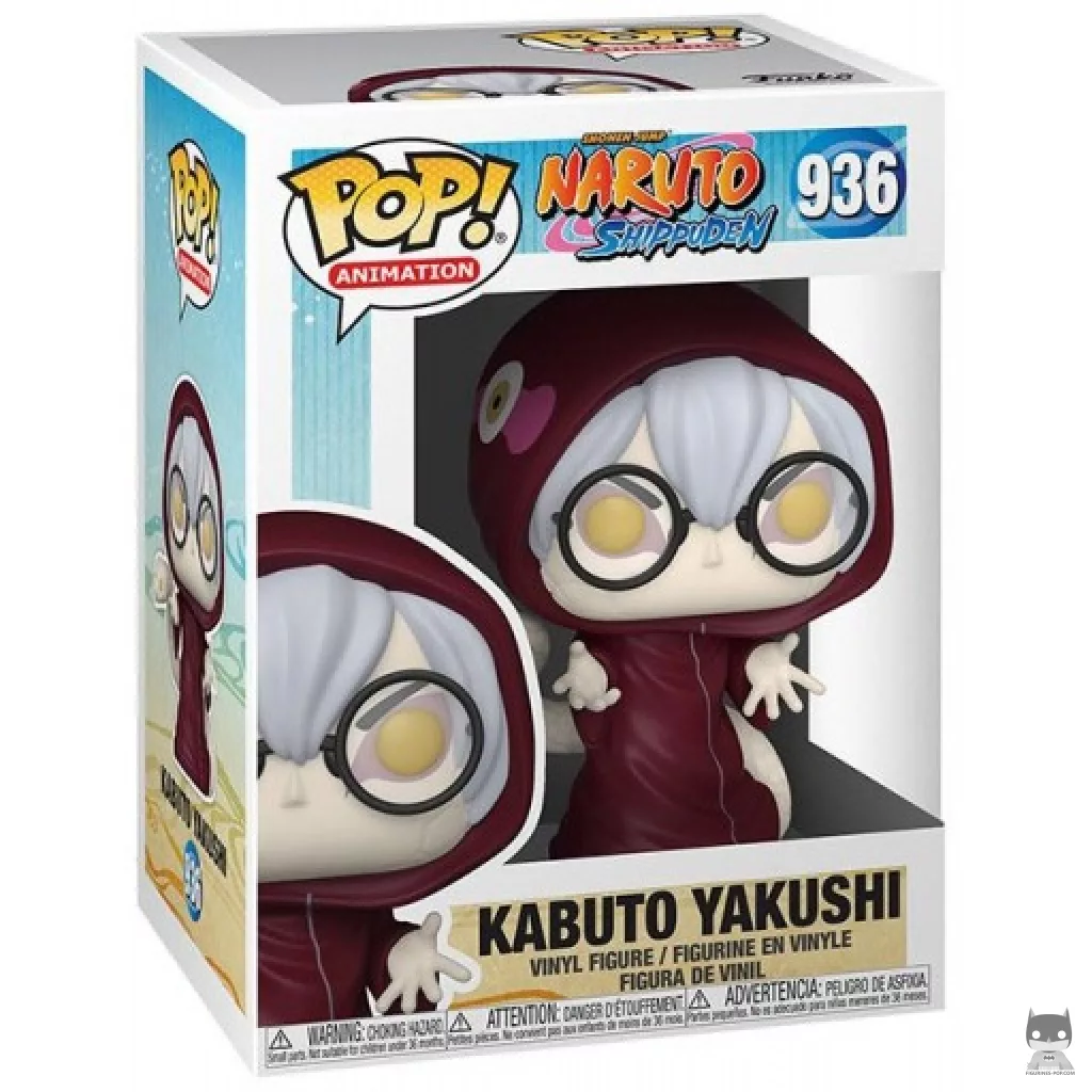 Figura Funko Pop! Kabuto Yakushi en su caja