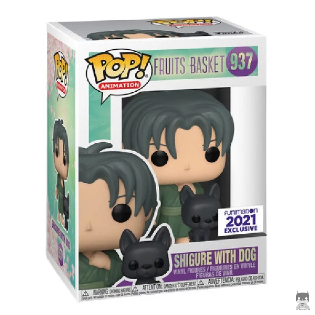 Figura Funko Pop! Shigure con perro en su caja