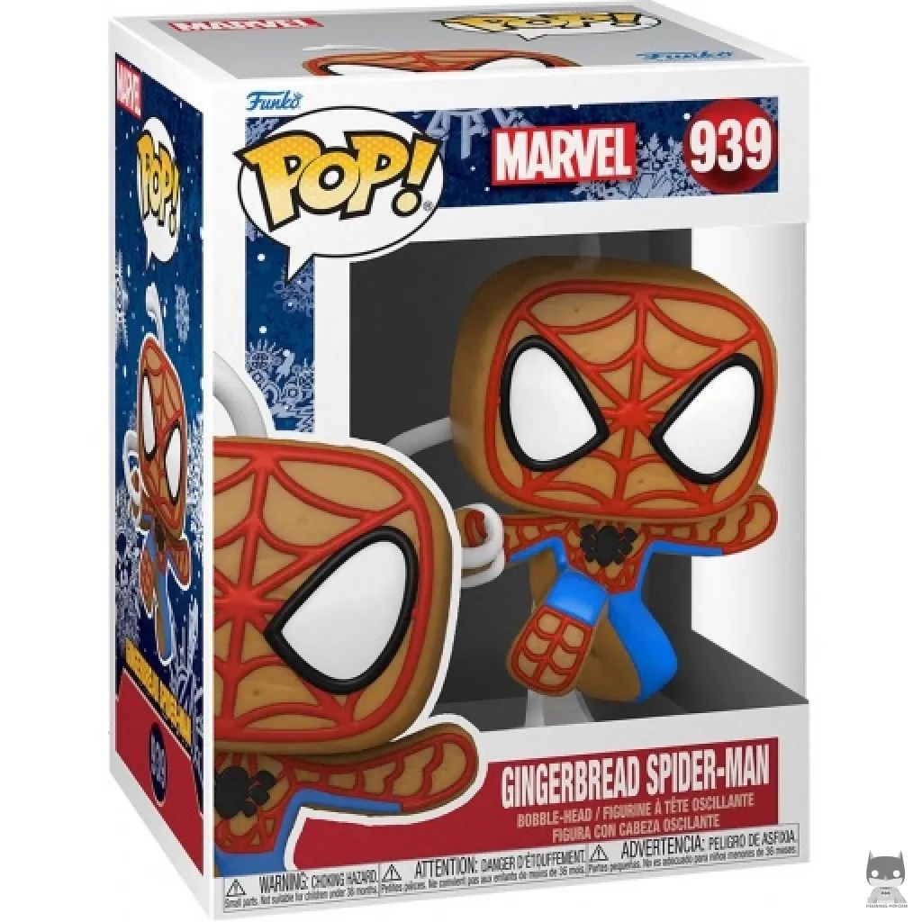 Figura Funko Pop! Spider-Man de jengibre en su caja