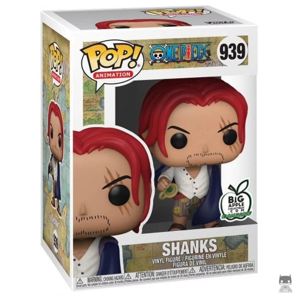 Figura Funko Pop! Shanks en su caja