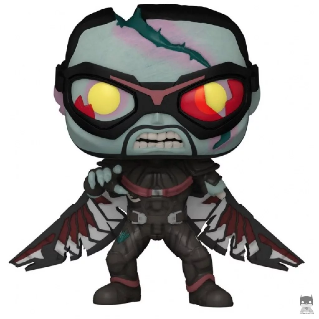Figura Funko Pop! Halcón zombi (¿Qué pasaría si...?)