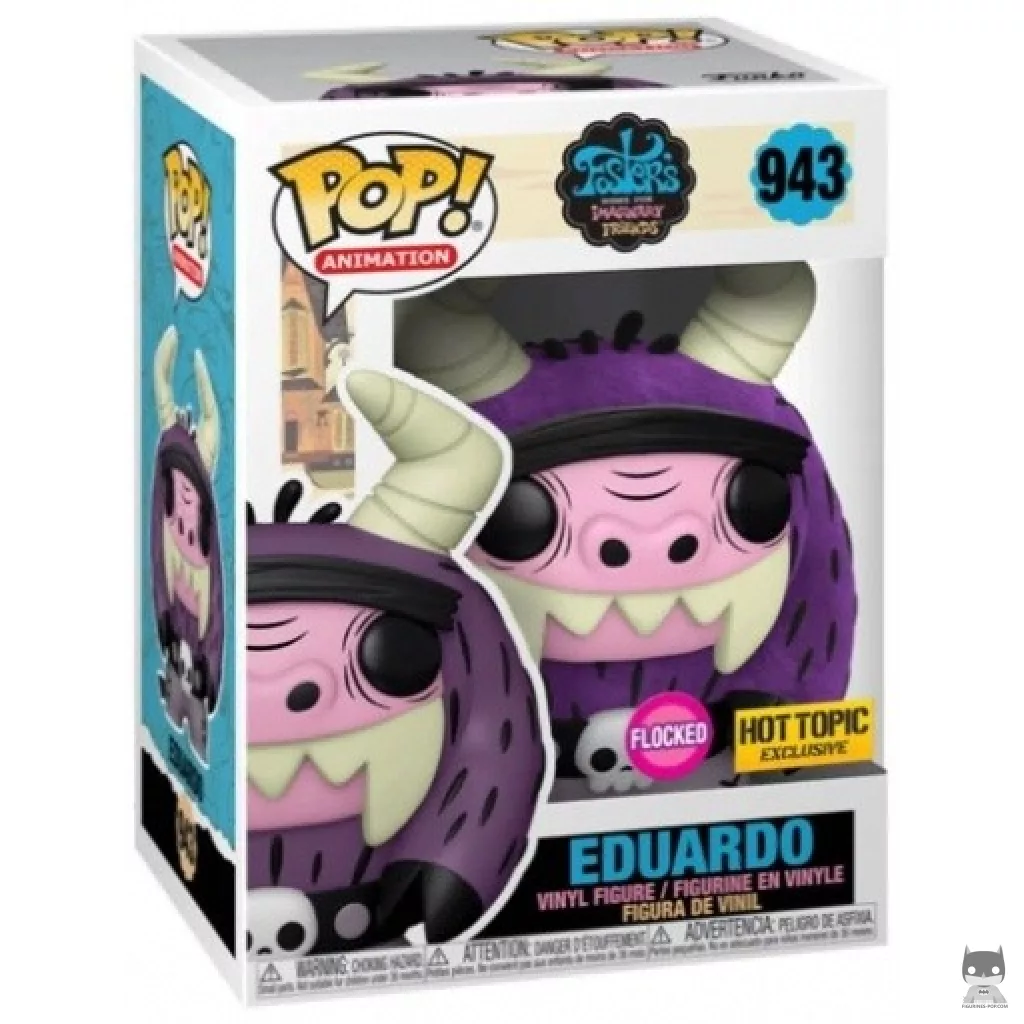 Figura Funko Pop! Eduardo (Flocado) en su caja