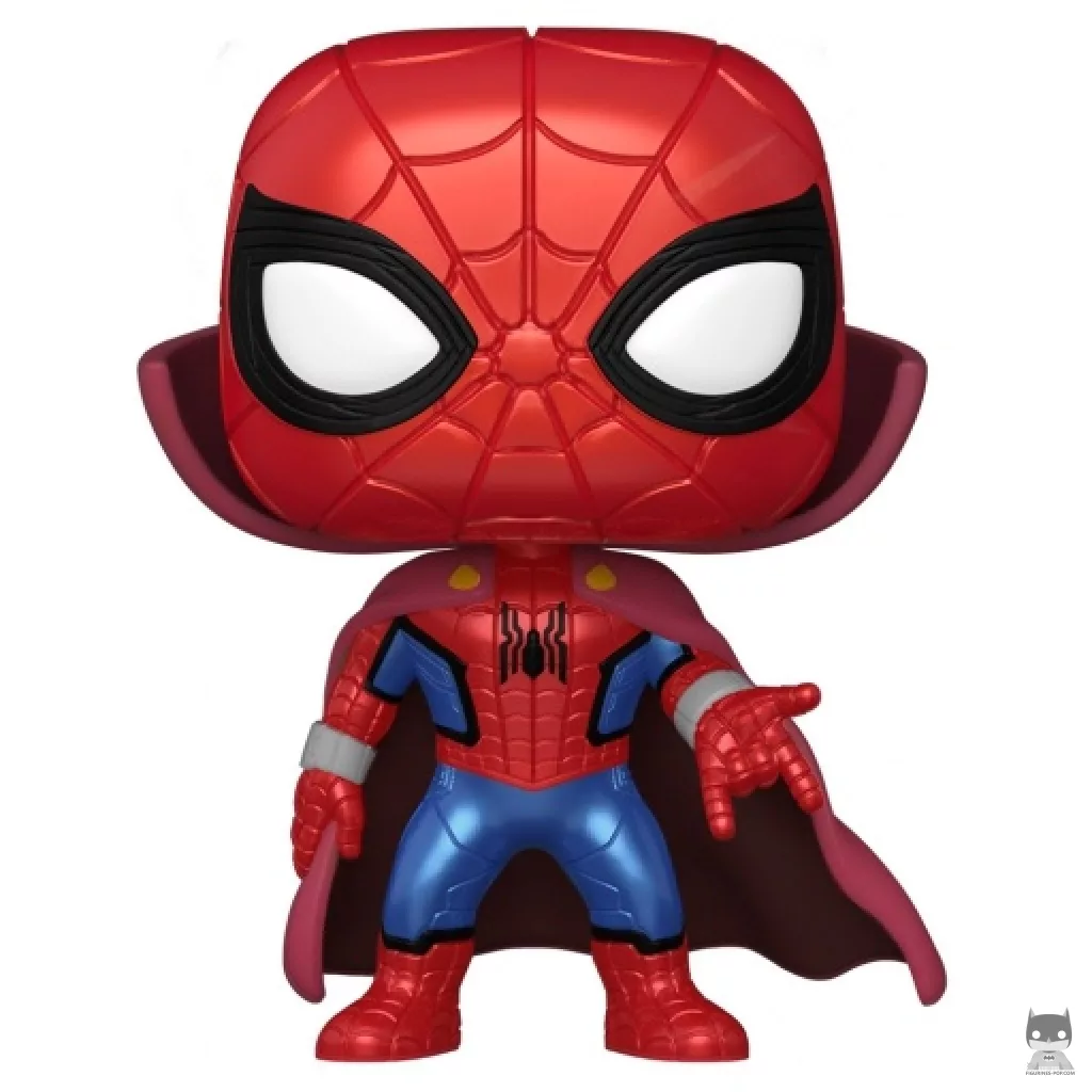 Figura Funko Pop! Spidey cazador de zombis (Metalizado) (¿Qué pasaría si...?)