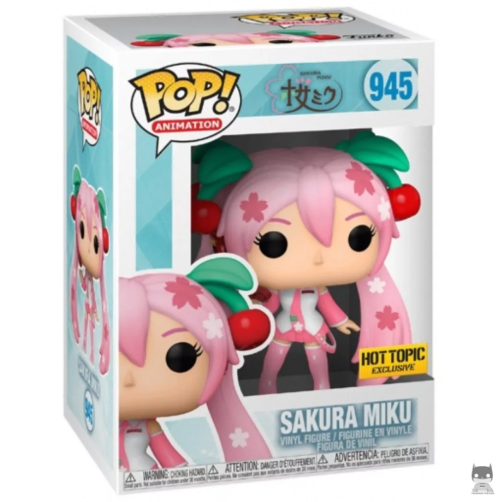 Figura Funko Pop! Sakura Miku en su caja