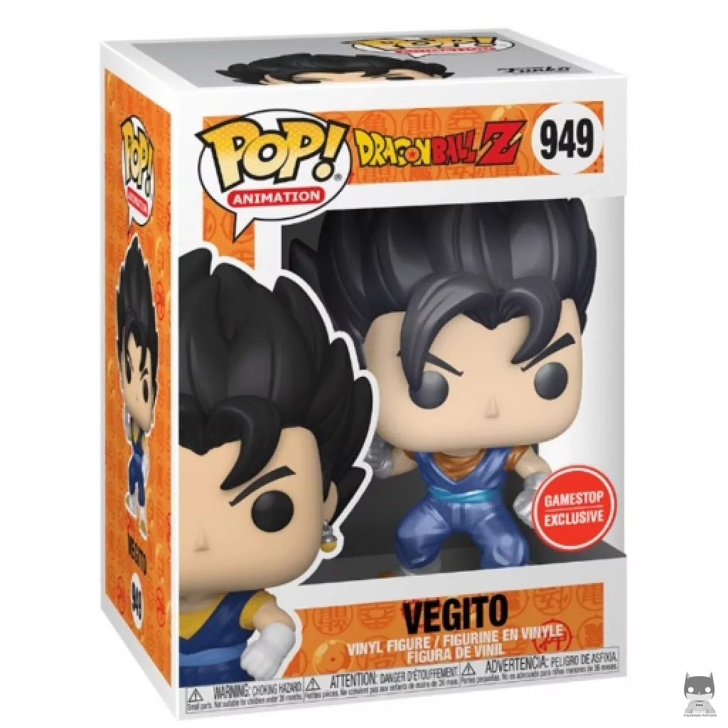 Figura Funko Pop! Vegetto (Metalizado) en su caja
