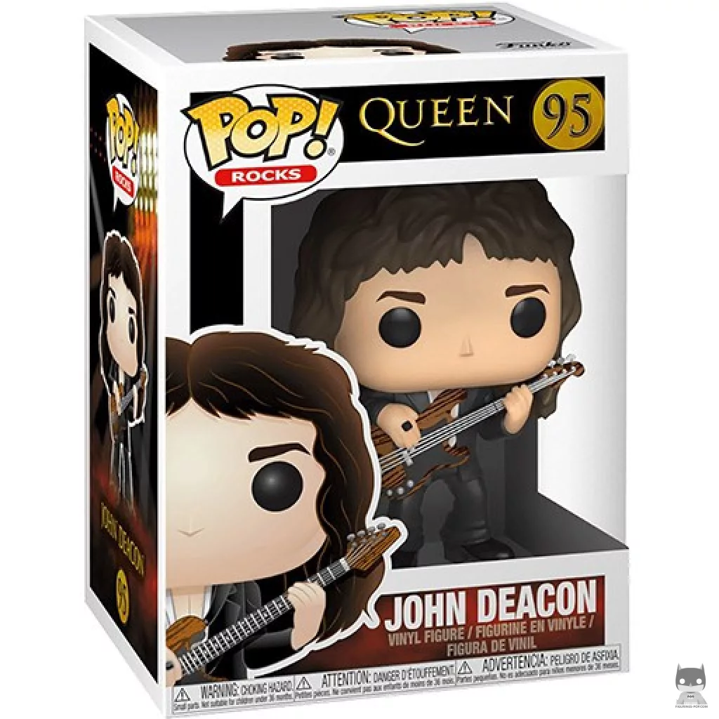 Figura Funko Pop! John Deacon en su caja