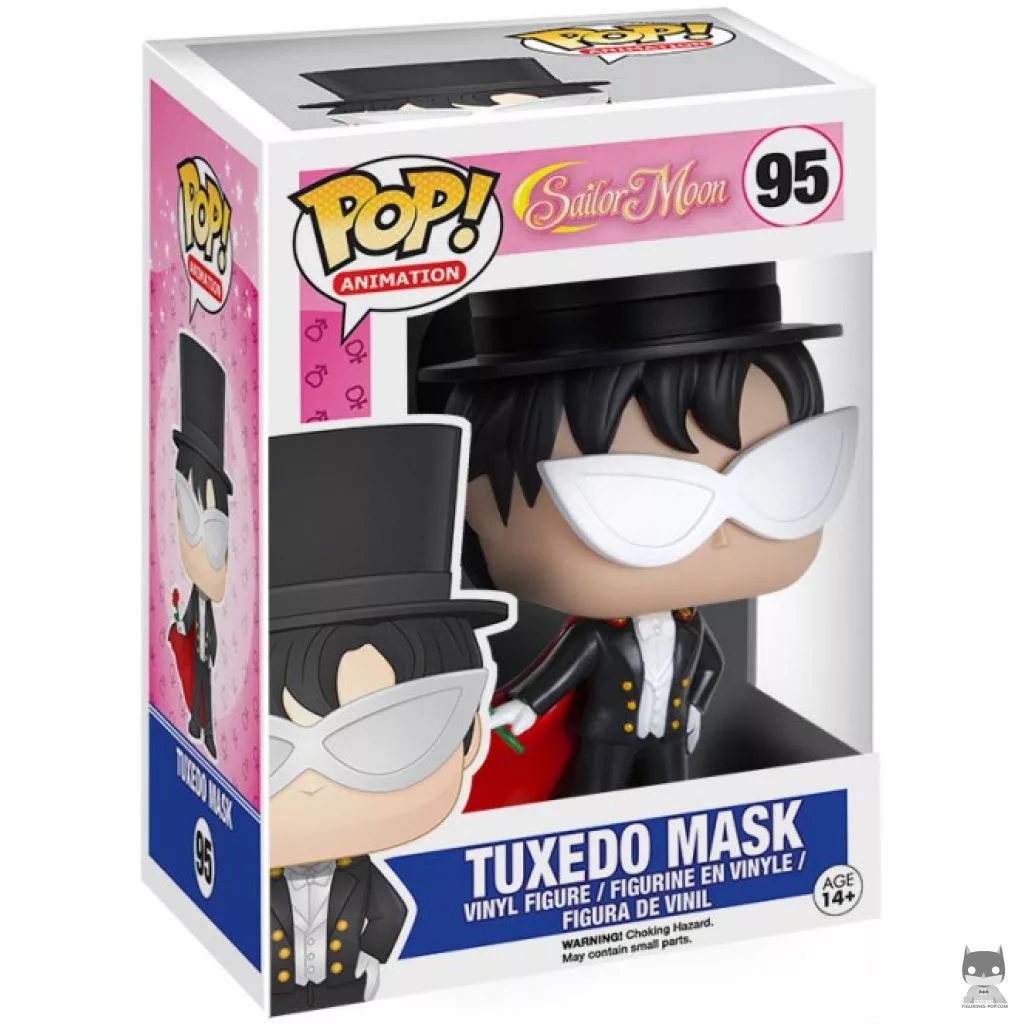 Figura Funko Pop! Tuxedo Mask en su caja