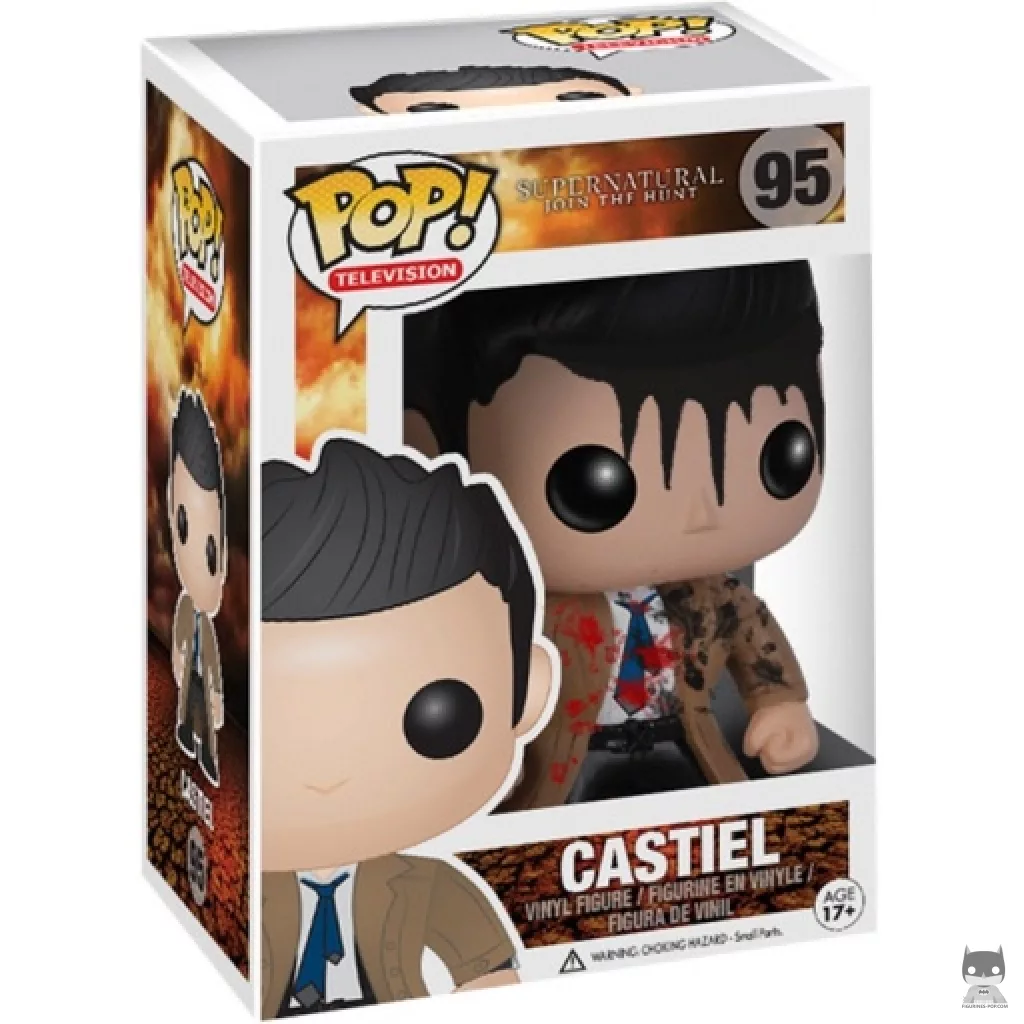 Figura Funko Pop! Castiel Leviatán en su caja