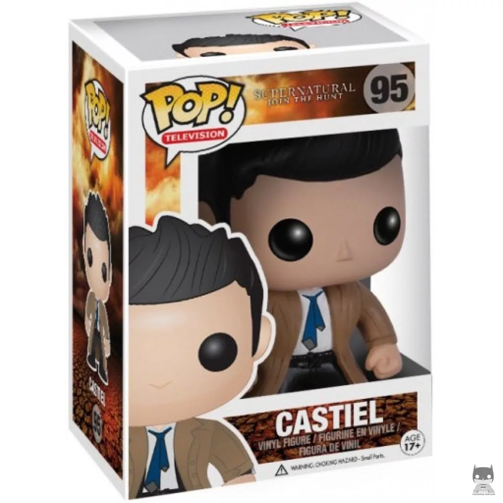 Figura Funko Pop! Castiel en su caja