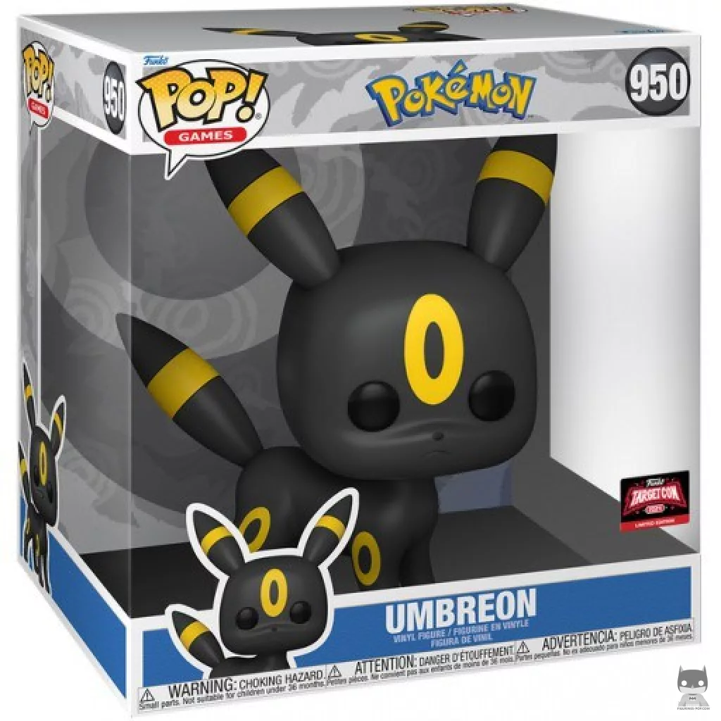 Figura Funko Pop! Umbreon (Supersized) en su caja
