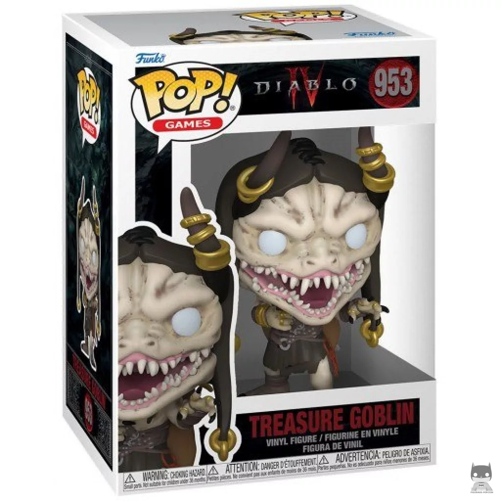 Figura Funko Pop! Duende del tesoro en su caja