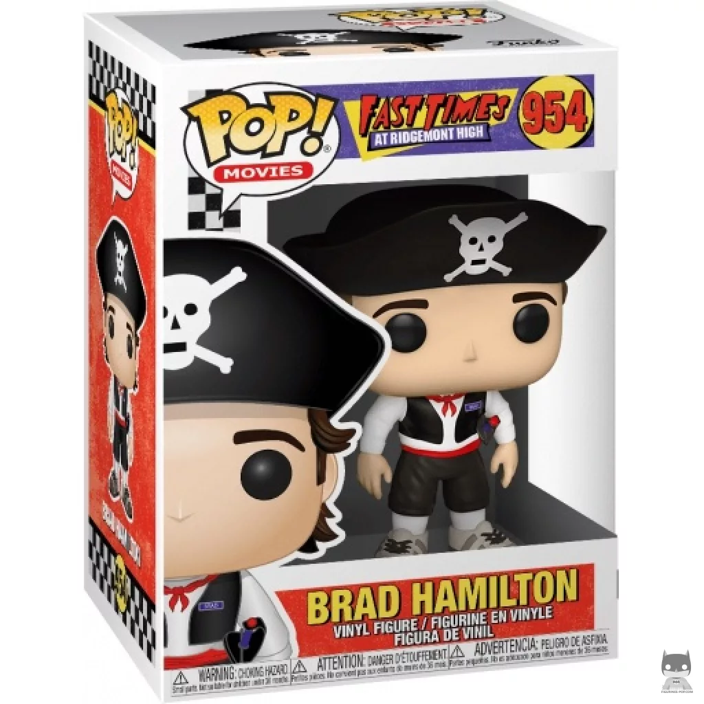Figura Funko Pop! Brad Hamilton en su caja