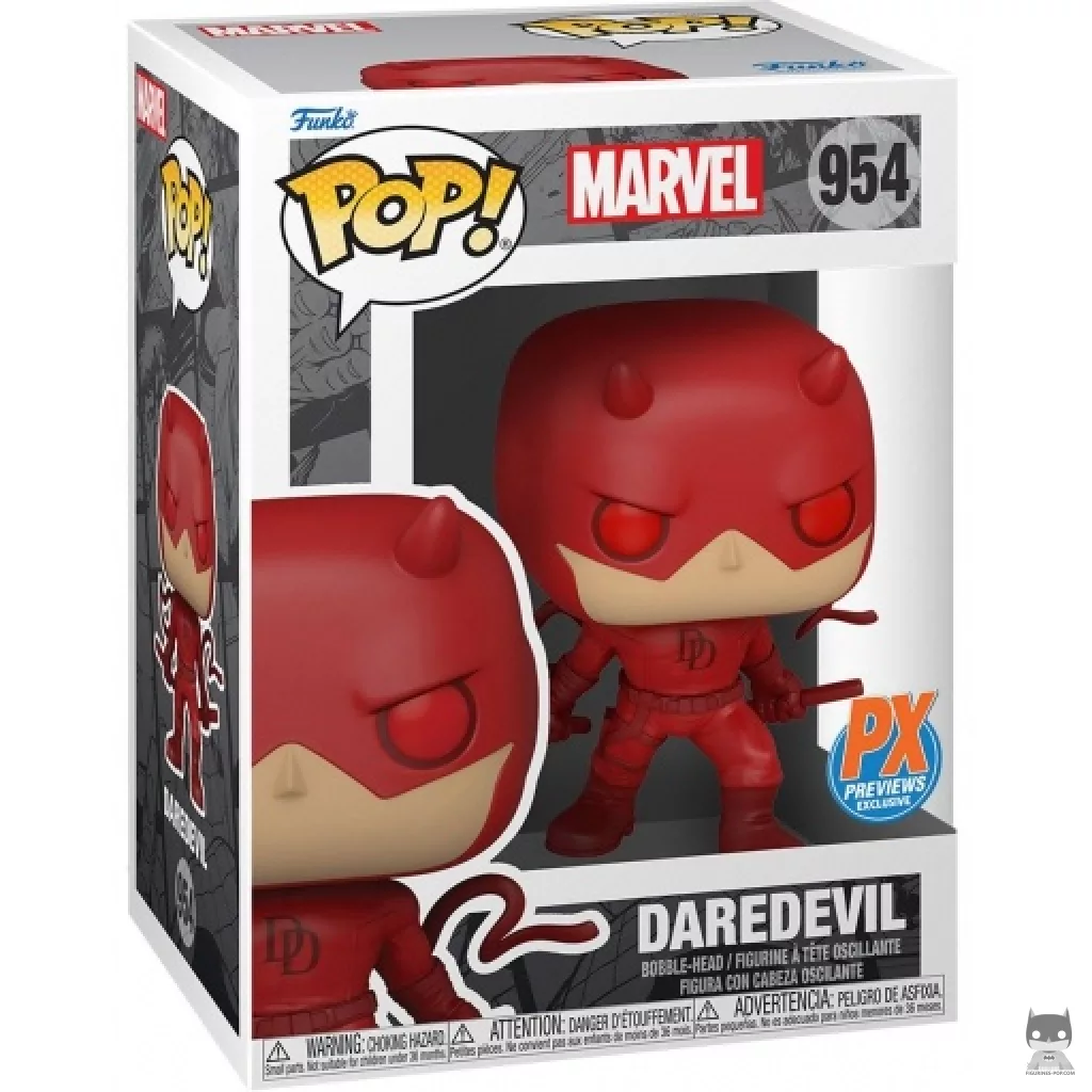 Figura Funko Pop! Daredevil en su caja