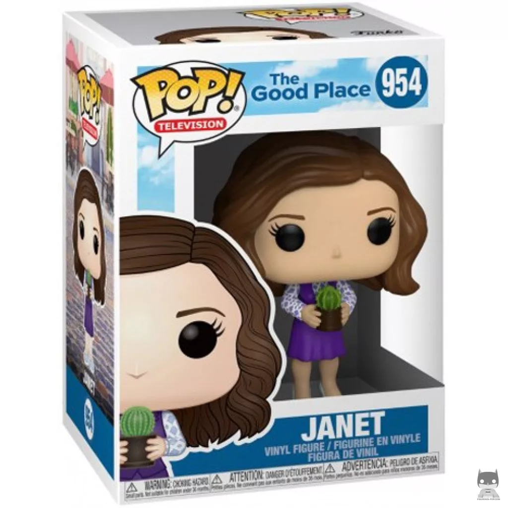 Figura Funko Pop! Janet en su caja