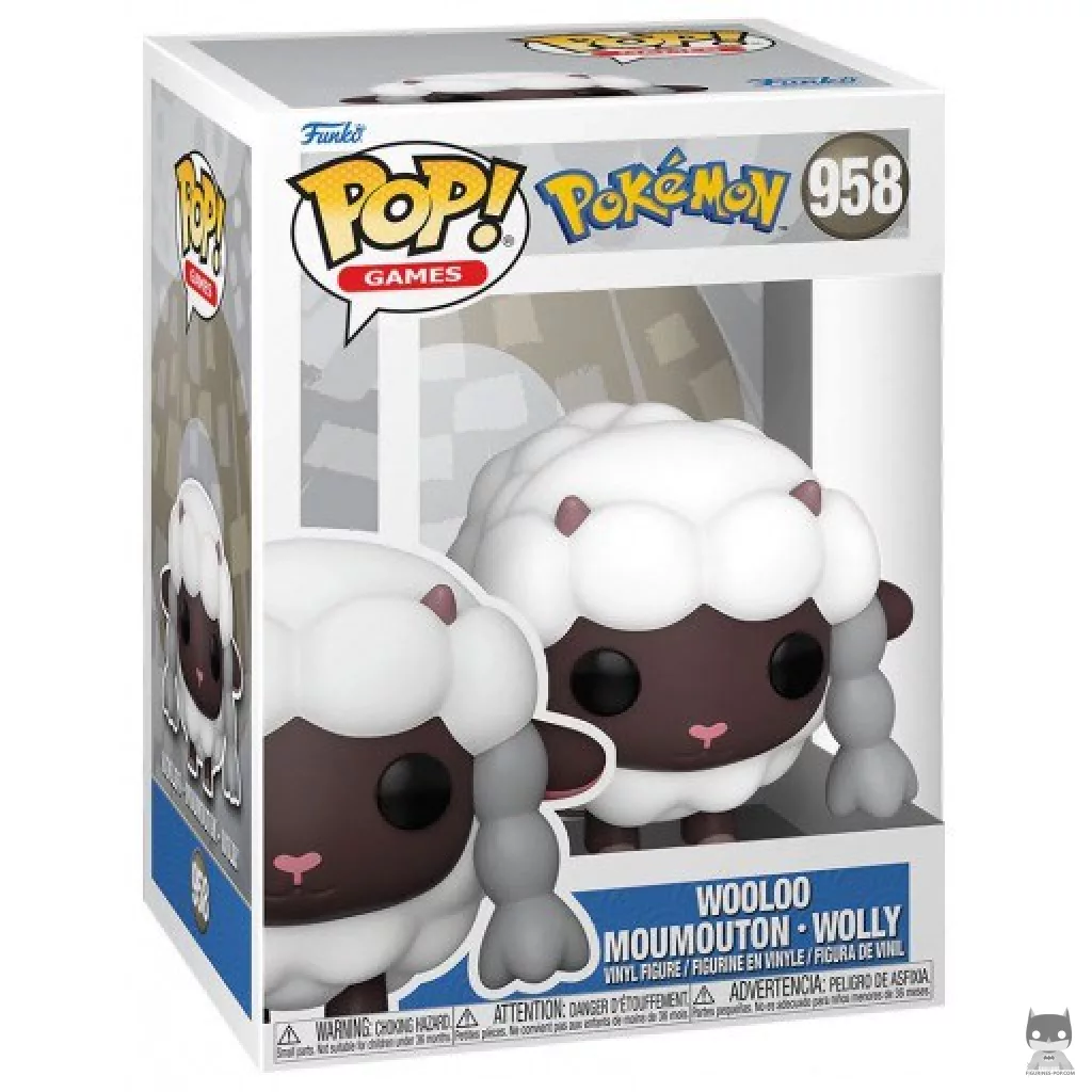 Figura Funko Pop! Wooloo en su caja