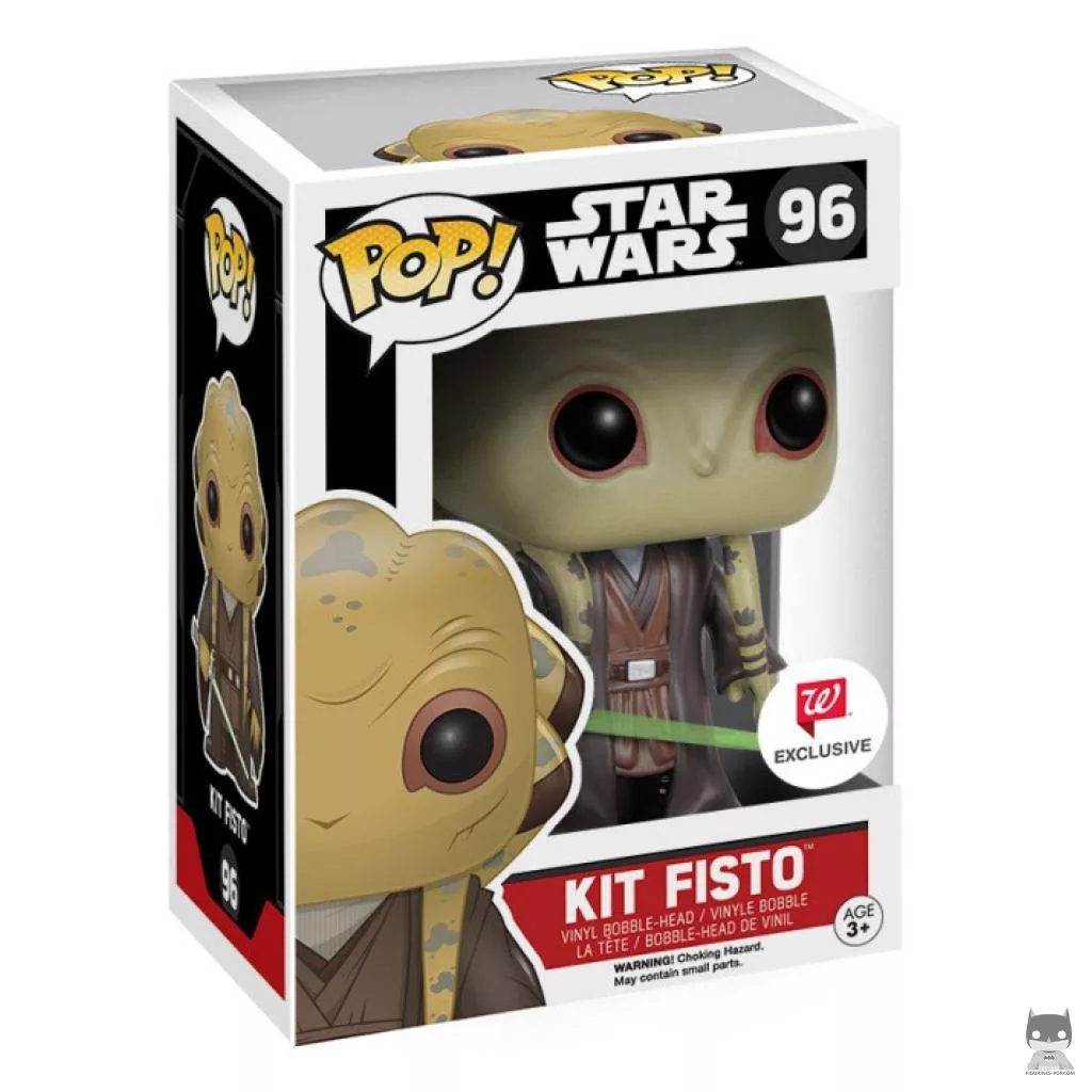 Figura Funko Pop! Kit Fisto en su caja