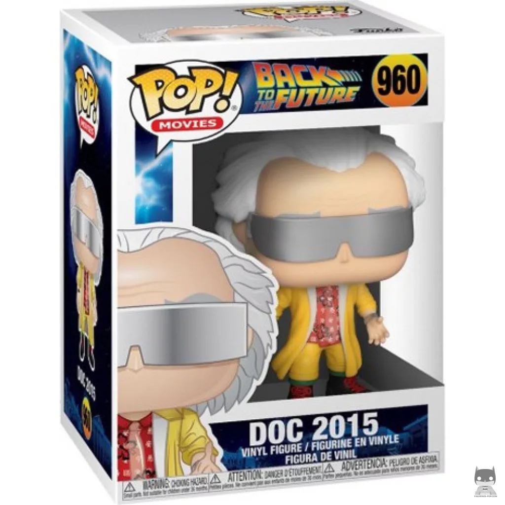 Figura Funko Pop! Doc (2015) en su caja