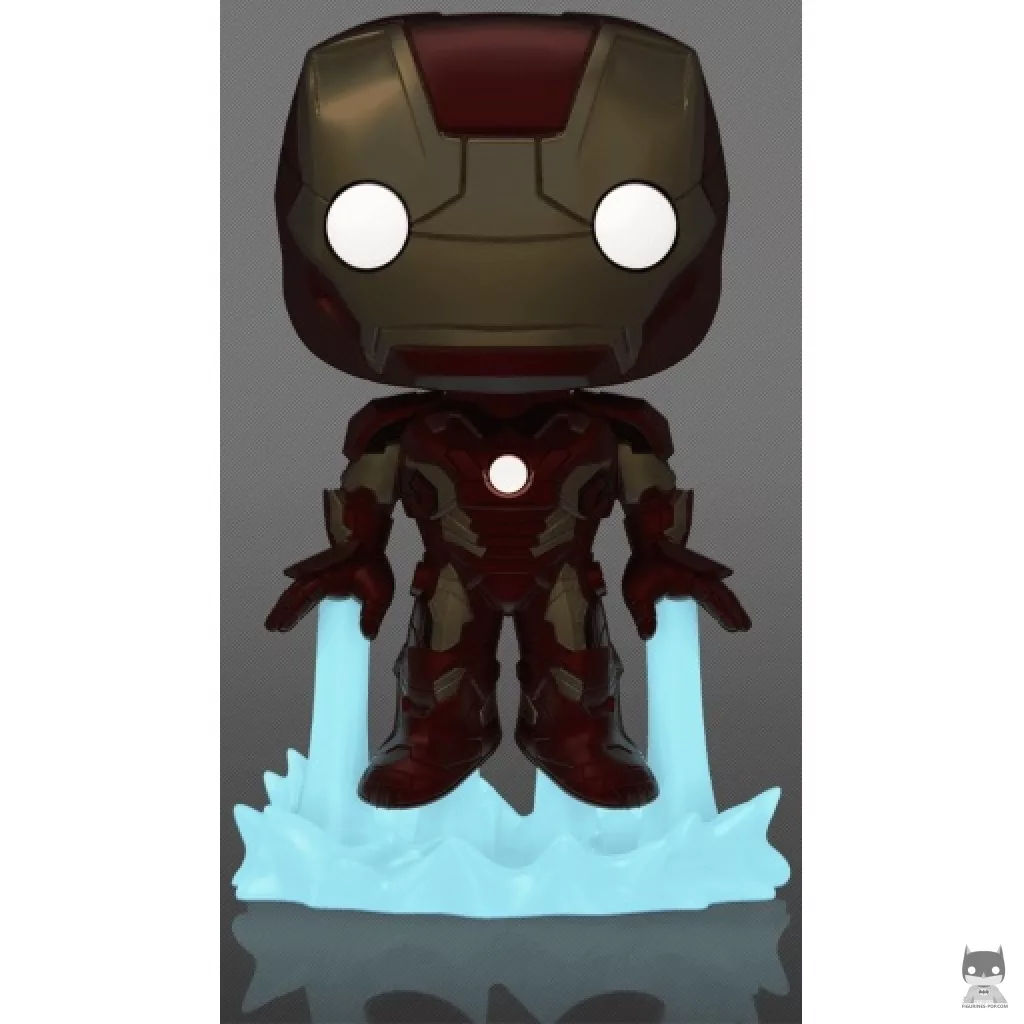 Figura Funko Pop! Iron Man Mark 43 (Supersized & Brilla en la oscuridad) (Vengadores: La era de Ultrón)