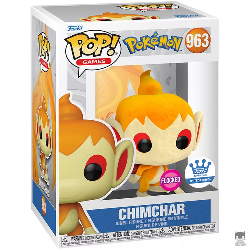 Figura Funko Pop! Chimchar (Flocado) en su caja