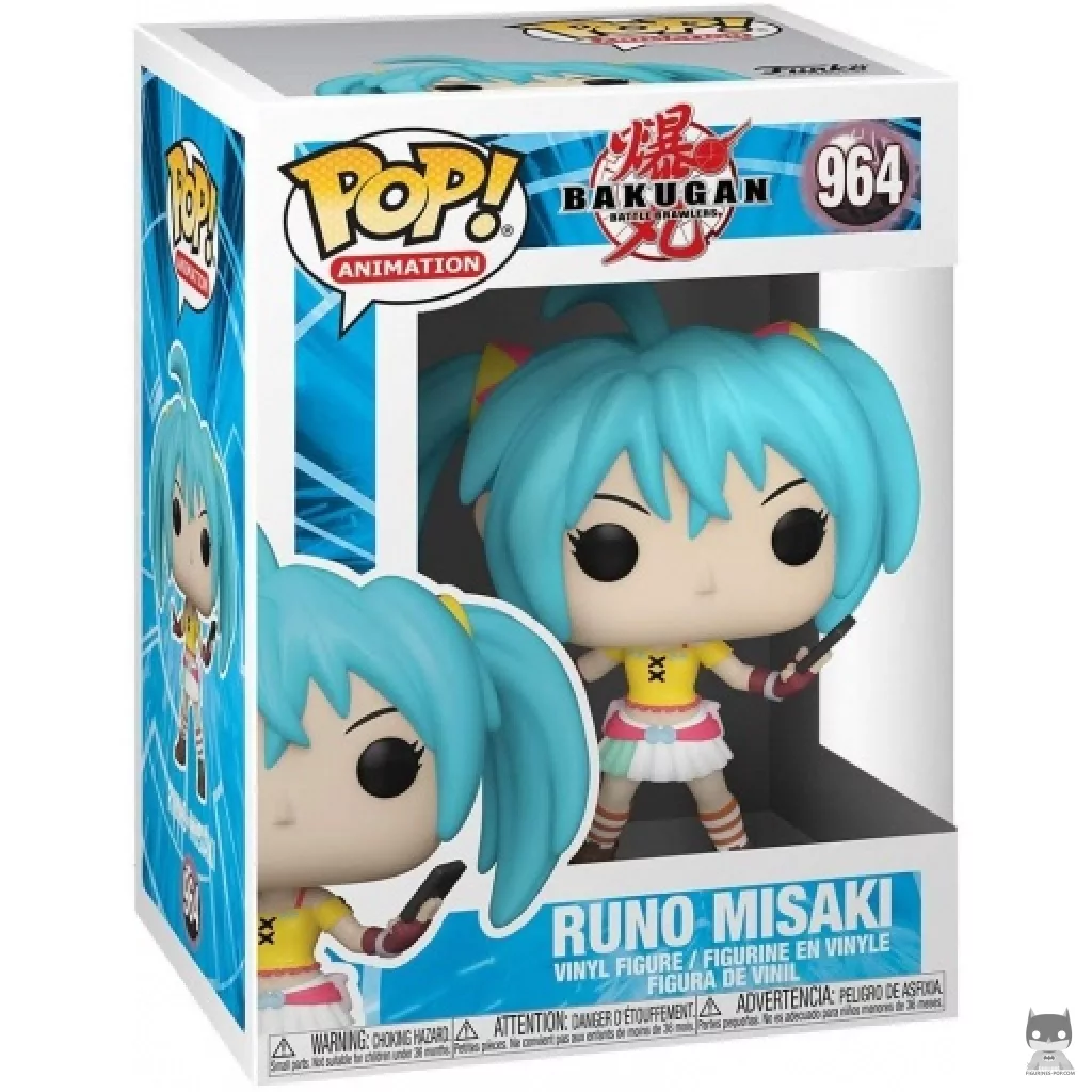 Figura Funko Pop! Runo Misaki en su caja