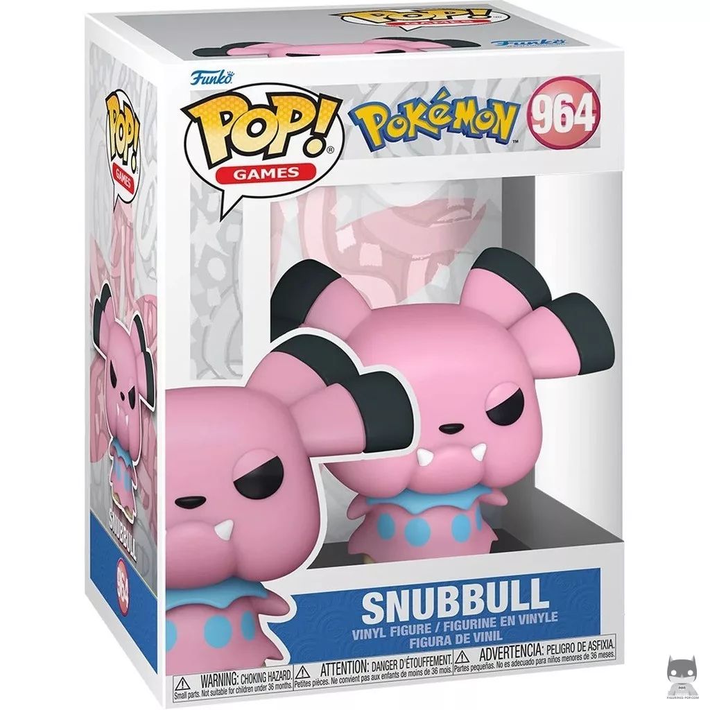 Figura Funko Pop! Snubbull en su caja
