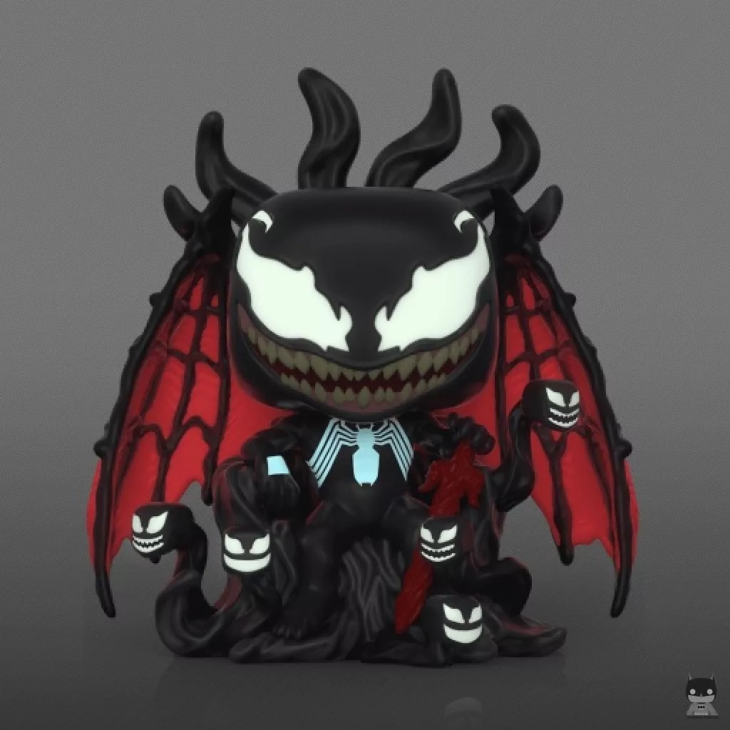 Figura Funko Pop! Venom en el trono (Brilla en la oscuridad) (Venom)