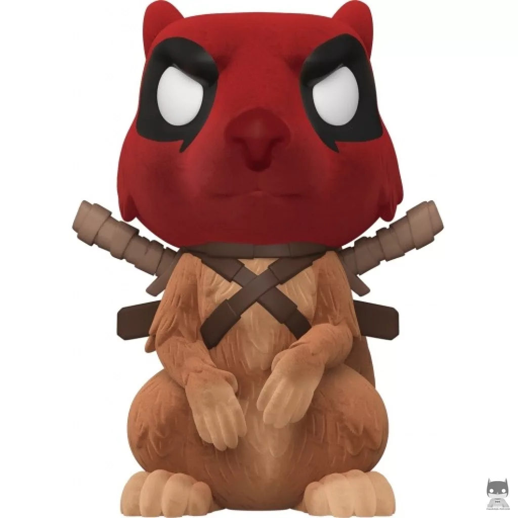 Figura Funko Pop! Squirrelpool (Flocado) (Deadpool)