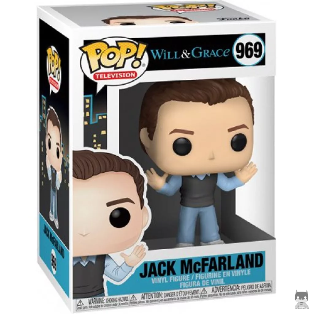 Figura Funko Pop! Jack McFarland en su caja